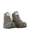 Trapery Palladium PAMPA HI ZIP WL skórzane szary 95982-281